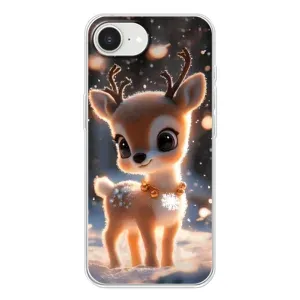 Чехол с принтом «Олененок» для iPhone 16e