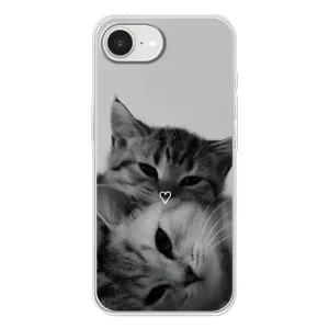 Чохол з малюнком кіт на iPhone 16е (Пара котів)