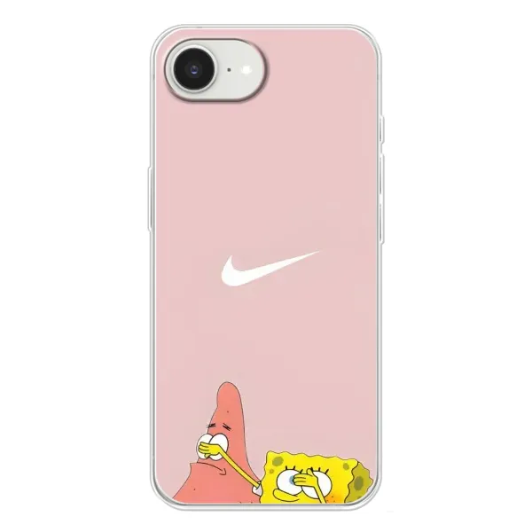Чохол з принтом «Патрік і Губка» для iPhone 16e