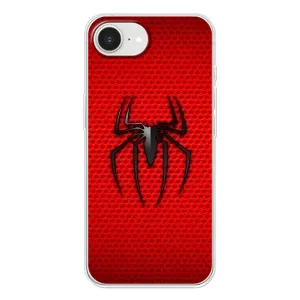 Чохол з людиною павуком для iPhone 16е - (AlphaPrint) (Павук Марвел)