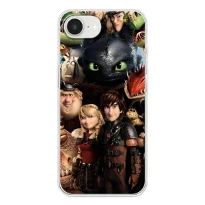 Чехол как приручить дракона на iPhone 16е (Персонажи дракона)