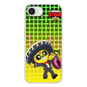 Чехлы Brawl Stars для iPhone 16е (AlphaPrint) (Поко в самбреро)