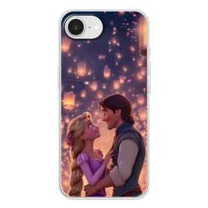 Чехол Рапунцель для iPhone 16е (Принцесса и принц)