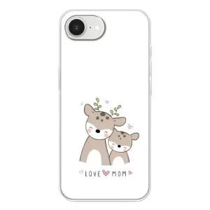 Чехлы для мамы на iPhone 16е (Оленята мама и малыш)