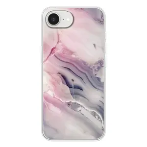 Мраморний чехол на iPhone 16е (VPrint) (Пурпурний Мрамор)