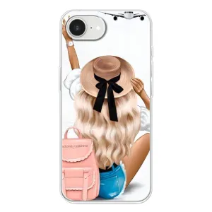 Чехол с печатью для iPhone 16е - (Мода) (AlphaPrint) (Путешествие)