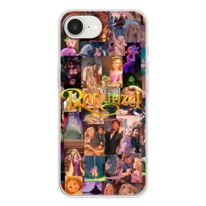 Чехол Рапунцель для iPhone 16е (Коллаж Рапунцель)