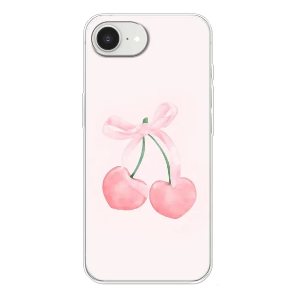 Чехол с принтом «Розовые вишни» для iPhone 16e
