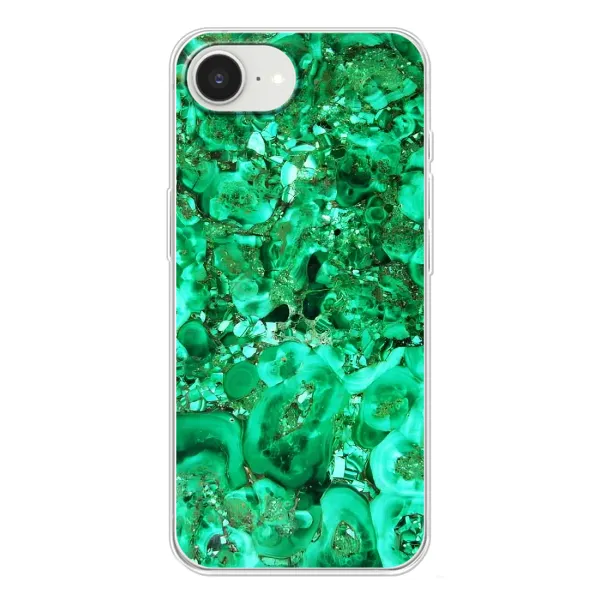 Чехол с принтом «Салатный Мрамор» для iPhone 16e