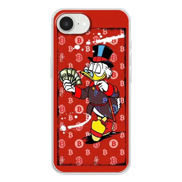Чехол с принтом «Scrooge MagDag» для iPhone 16e