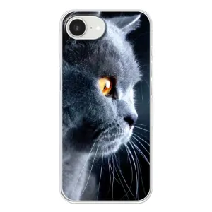 Чохли з Котиками для iPhone 16е (VPrint) (Сірий Кіт)
