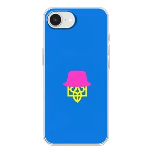 Чехлы для iPhone 16е  Укр. Символика (AlphaPrint) (Шапка на гербу)