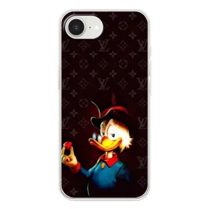 Чехлы для iPhone 16e - Скрудж МакДак Louis Vuitton (PREMIUMPrint) (Скрудж с бриллиантом)
