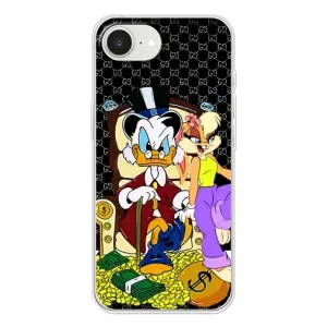 Чехлы для iPhone 16e - Скрудж МакДак Louis Vuitton (PREMIUMPrint) (Стильная Утка)
