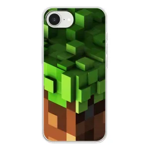 Чехол Майнкрафт на iPhone 16е (AlphaPrint) Minecraft