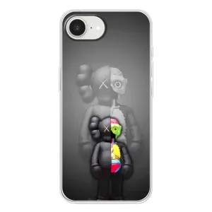 Чехлы для iPhone 16е - Bearbrick Louis Vuitton (PREMIUMPrint) (Тело Bearbrick)