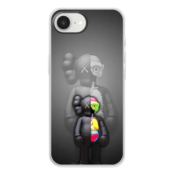 Чехол с принтом «Тело Bearbrick» для iPhone 16e
