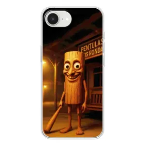 Чехол с мемом Тралалело тралала на iPhone 16e (Тунг тунг сахур)