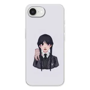 Чохли Венсдей на iPhone 16е Уенсдей (AlphaPrint) (Венздей і Річ)