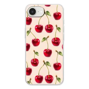 Чехлы с Фруктами для iPhone 16е (VPrint) (Вишня)