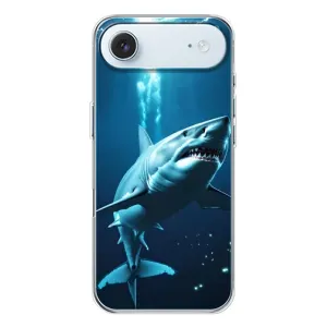 Чехол с картинкой «Хищники» для iPhone 17 Air (Акула под водой)