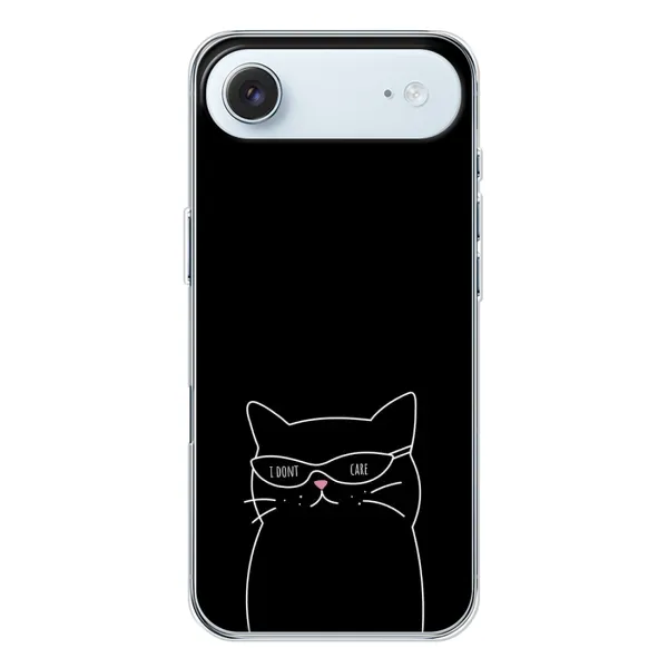 Чохол з принтом «Байдужий кіт» для iPhone 17 Air Чохол з принтом «Байдужий кіт» для iPhone 17 Air