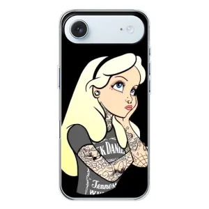 Чехол с печатью для iPhone 17 Air - (Мода) (AlphaPrint) (Девочка в тату)