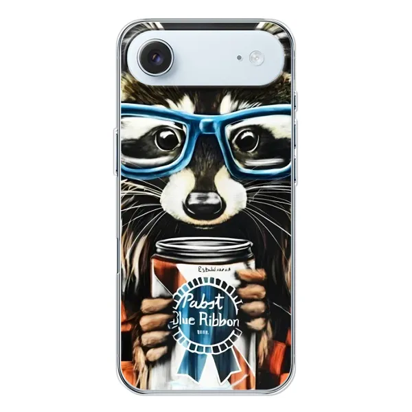 Чехол с принтом «Енот с банкой» для iPhone 17 Air