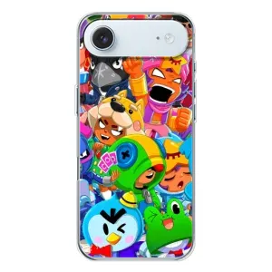 Чехлы Brawl Stars для iPhone 17 Air (AlphaPrint) (Герои Бравл Старс)