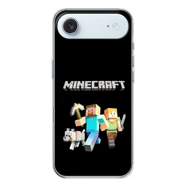 Чехол с принтом «герои Minecraft» для iPhone 17 Air
