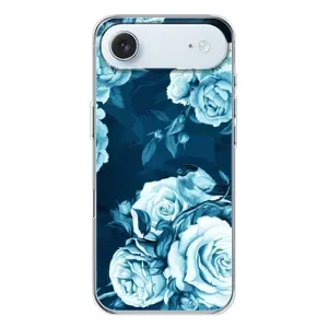 Чехлы (ART) Цветы на iPhone 17 Air (VPrint) (Голубые Бутоны)
