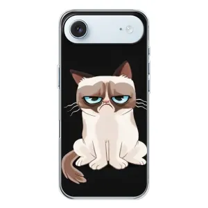 Чехол с принтом для iPhone 17 Air (AlphaPrint) Модные коты (Грустный кот)