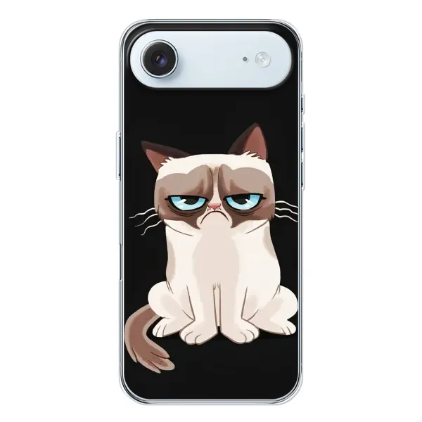 Чохол з принтом «Сумний кіт» для iPhone 17 Air Чохол з принтом «Сумний кіт» для iPhone 17 Air