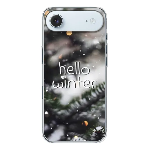 Чехол с принтом «Hello winter» для iPhone 17 Air