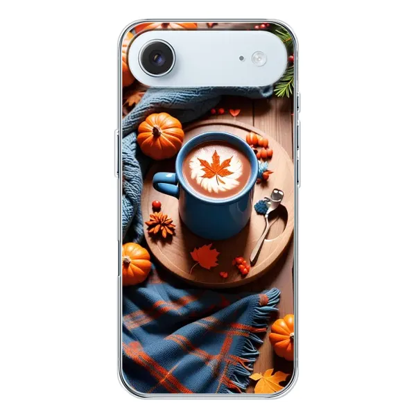 Чехол с принтом «Кофе и тыковки» для iPhone 17 Air Чехол с принтом «Кофе и тыковки» для iPhone 17 Air