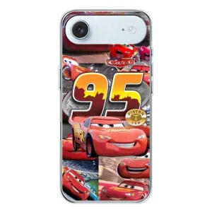 Силиконовый чехол Маквин для iPhone 17 Air (Коллаж Молния Маквин)