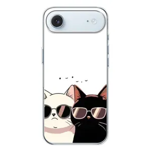 Чохол з малюнком кіт на iPhone 17 Air (Коти в окулярах)