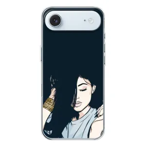 Чехол с печатью для iPhone 17 Air - (Мода) (AlphaPrint) (Красивая девочка)