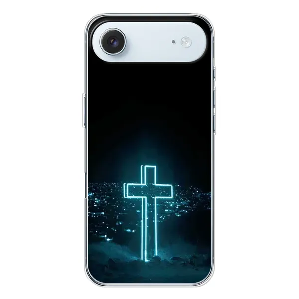 Чехол с принтом «Крест и город» для iPhone 17 Air
