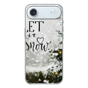 Новогодние, Праздничные Чехлы для iPhone 17 Air - 2024 год (Let it snow)