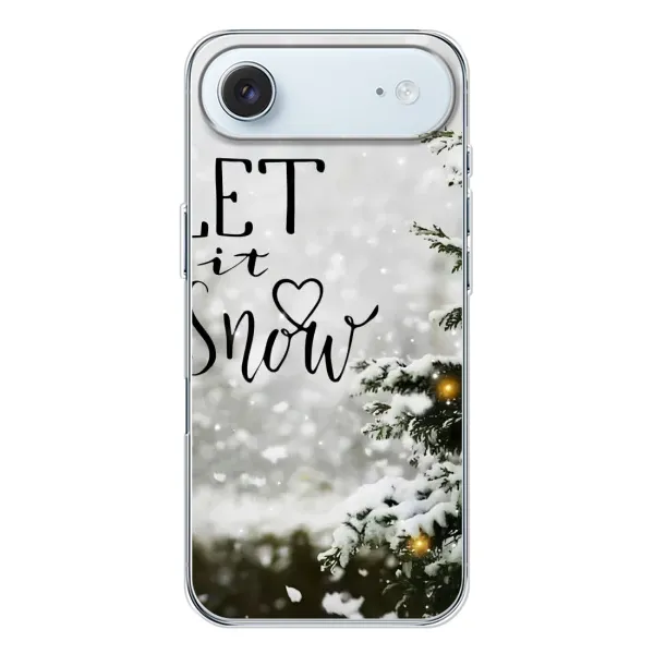 Чехол с принтом «Let it snow» для iPhone 17 Air