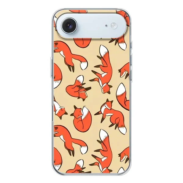 Чехол с принтом «Лисички» для iPhone 17 Air