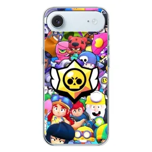 Чехол для iPhone 17 Air Бравл Старс (VPrint) (Лого Brawl Stars)