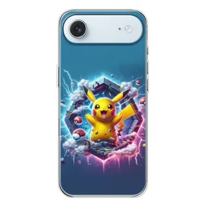 Чохол з Пікачу на iPhone 17 Air (Лого Пікачу)