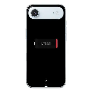 Чехлы для любимой на Айфон 17 Air (VPrint) (Love battery)
