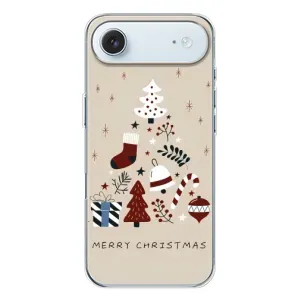 Рождественские Чехлы для iPhone 17 Air (VPrint) (Merry Christmas)