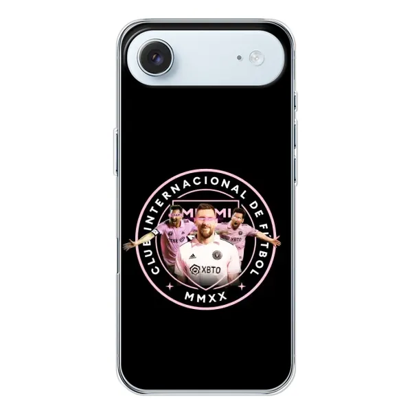 Чехол с принтом «Месси в лого» для iPhone 17 Air Чехол с принтом «Месси в лого» для iPhone 17 Air