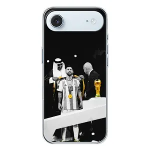 Чехлы для iPhone 17 Air (Leo чемпион) (AlphaPrint) (Месси в накидке)