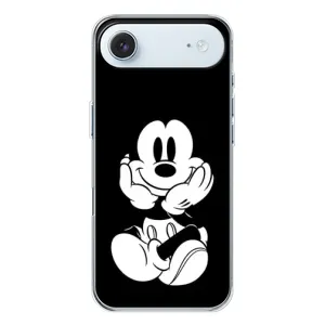 Эксклюзивный чехол для iPhone 17 Air (AlphaPrint - Мультяшные) (Микки на черном)