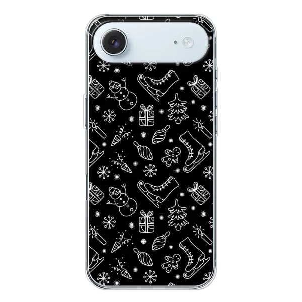 Чехол с принтом «Новогодний фон» для iPhone 17 Air